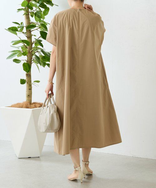 BEARDSLEY / ビアズリー ロング・マキシ丈ワンピース | 《4/29(水)12:00予約開始予定》キャップスリーブコットンワンピ | 詳細3