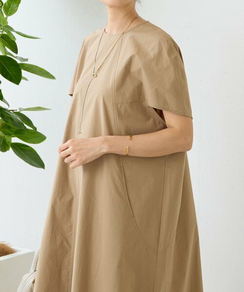 BEARDSLEY / ビアズリー ロング・マキシ丈ワンピース | 《4/29(水)12:00予約開始予定》キャップスリーブコットンワンピ | 詳細6