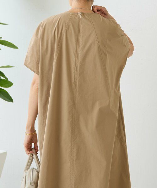 BEARDSLEY / ビアズリー ロング・マキシ丈ワンピース | 《4/29(水)12:00予約開始予定》キャップスリーブコットンワンピ | 詳細7