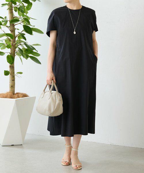 BEARDSLEY / ビアズリー ロング・マキシ丈ワンピース | 《4/29(水)12:00予約開始予定》キャップスリーブコットンワンピ | 詳細10