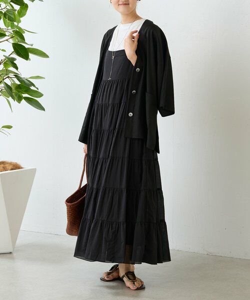 BEARDSLEY / ビアズリー ロング・マキシ丈ワンピース | 《4/29(水)12:00予約開始予定》ギャザーティアードキャミワンピ | 詳細20