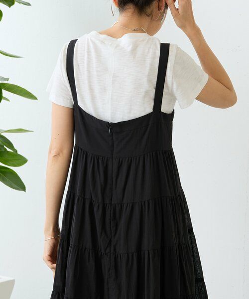 BEARDSLEY / ビアズリー ロング・マキシ丈ワンピース | 《4/29(水)12:00予約開始予定》ギャザーティアードキャミワンピ | 詳細15