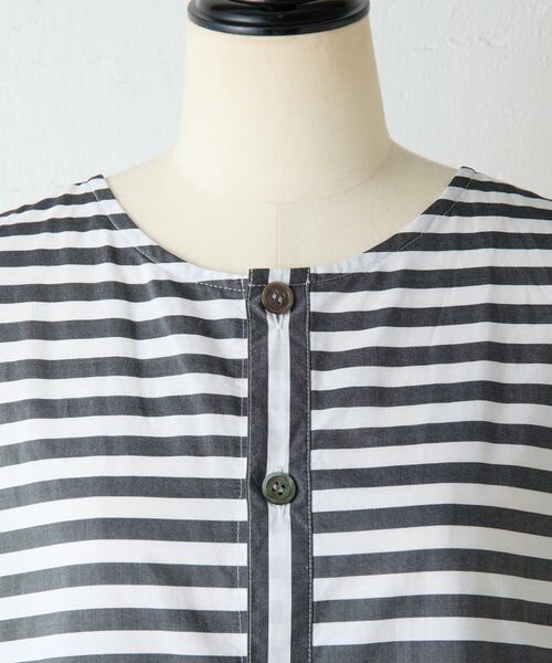 BEARDSLEY / ビアズリー ロング・マキシ丈ワンピース | 《4/29(水)12:00予約開始予定》ワイドストライプ2WAYワンピ | 詳細17