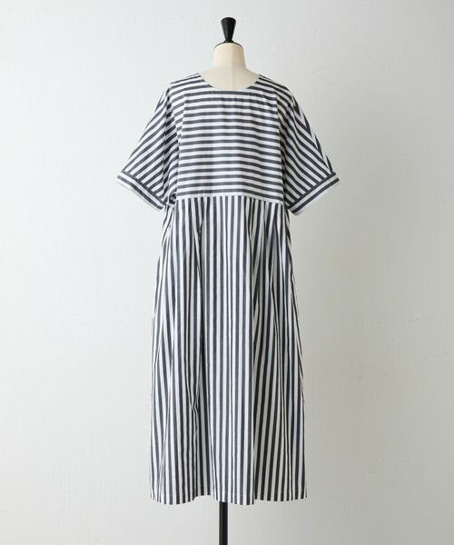 BEARDSLEY / ビアズリー ロング・マキシ丈ワンピース | 《4/29(水)12:00予約開始予定》ワイドストライプ2WAYワンピ | 詳細19