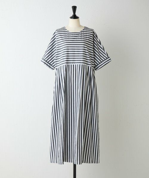 BEARDSLEY / ビアズリー ロング・マキシ丈ワンピース | 《4/29(水)12:00予約開始予定》ワイドストライプ2WAYワンピ | 詳細20