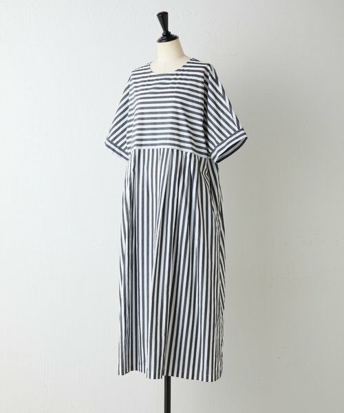 BEARDSLEY / ビアズリー ロング・マキシ丈ワンピース | 《4/29(水)12:00予約開始予定》ワイドストライプ2WAYワンピ | 詳細21