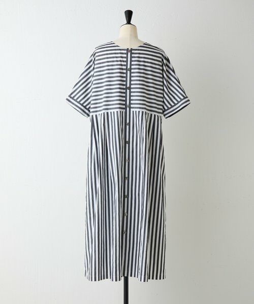 BEARDSLEY / ビアズリー ロング・マキシ丈ワンピース | 《4/29(水)12:00予約開始予定》ワイドストライプ2WAYワンピ | 詳細23