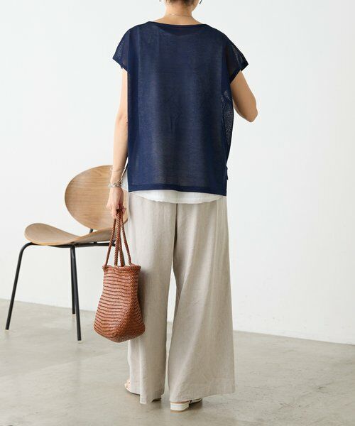 BEARDSLEY / ビアズリー ニット・セーター | シアーフレンチニット | 詳細7