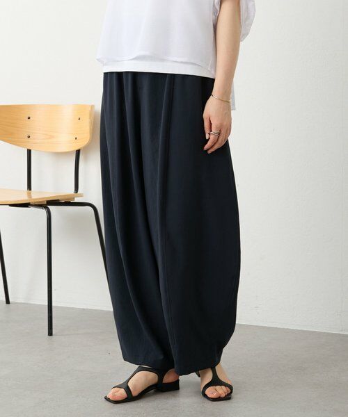 BEARDSLEY / ビアズリー その他パンツ | ストレッチジョーゼットバレルパンツ | 詳細1