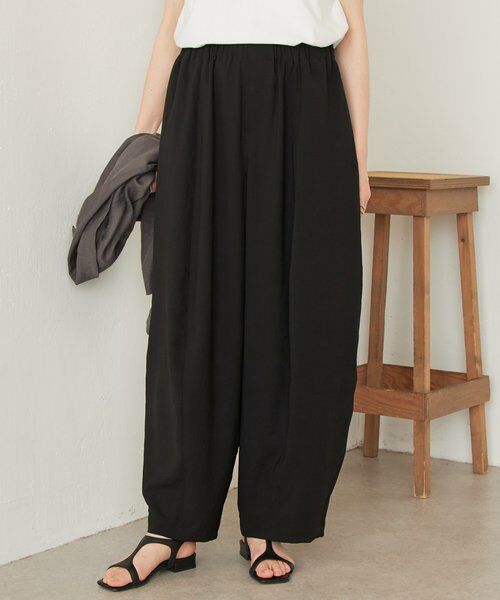 BEARDSLEY / ビアズリー その他パンツ | ストレッチジョーゼットバレルパンツ | 詳細9