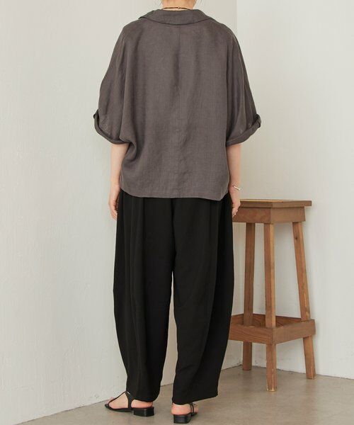 BEARDSLEY / ビアズリー その他パンツ | ストレッチジョーゼットバレルパンツ | 詳細19