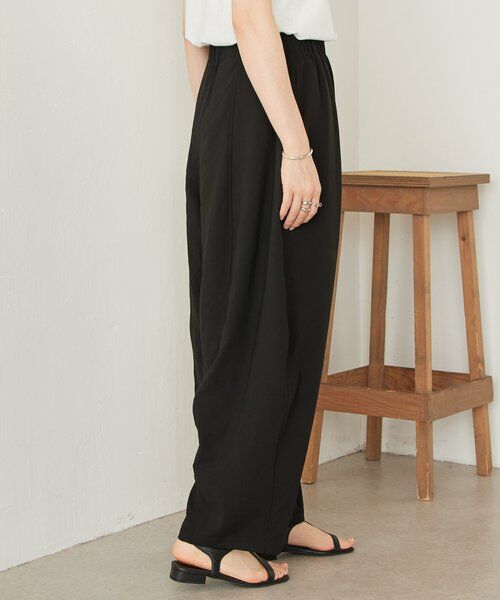 BEARDSLEY / ビアズリー その他パンツ | ストレッチジョーゼットバレルパンツ | 詳細12