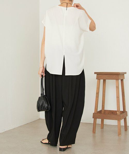 BEARDSLEY / ビアズリー その他パンツ | ストレッチジョーゼットバレルパンツ | 詳細15