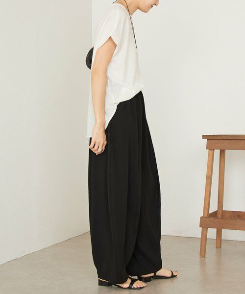 BEARDSLEY / ビアズリー その他パンツ | ストレッチジョーゼットバレルパンツ | 詳細16