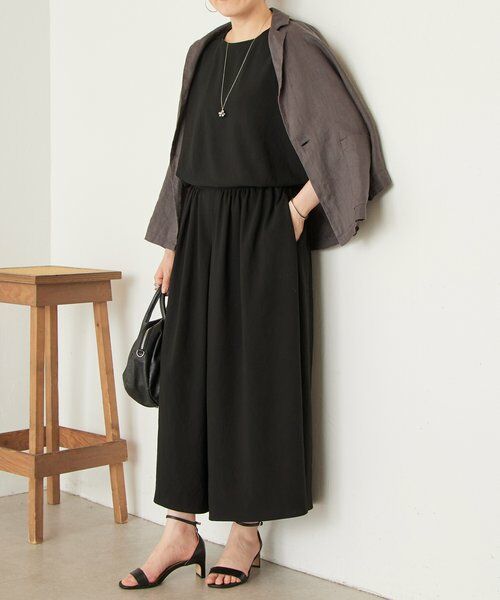 BEARDSLEY / ビアズリー その他パンツ | ストレッチジョーゼットギャザーパンツ | 詳細12