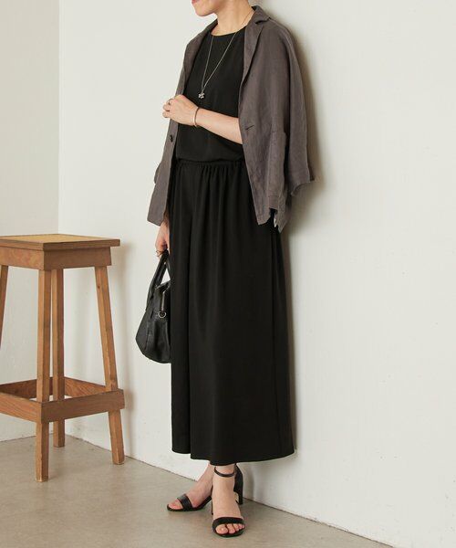 BEARDSLEY / ビアズリー その他パンツ | ストレッチジョーゼットギャザーパンツ | 詳細13