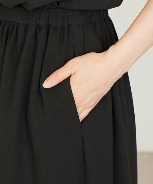 BEARDSLEY / ビアズリー その他パンツ | ストレッチジョーゼットギャザーパンツ | 詳細23