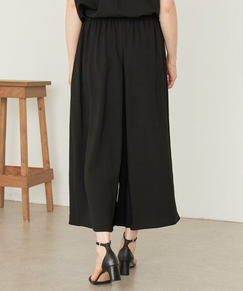 BEARDSLEY / ビアズリー その他パンツ | ストレッチジョーゼットギャザーパンツ | 詳細3