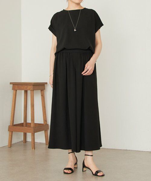 BEARDSLEY / ビアズリー その他パンツ | ストレッチジョーゼットギャザーパンツ | 詳細5