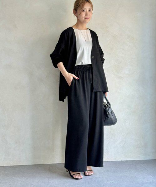 BEARDSLEY / ビアズリー その他アウター | ストレッチジョーゼットハオリ | 詳細4