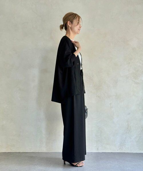 BEARDSLEY / ビアズリー その他アウター | ストレッチジョーゼットハオリ | 詳細5