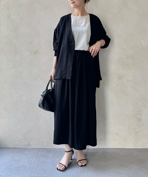 BEARDSLEY / ビアズリー その他アウター | ストレッチジョーゼットハオリ | 詳細7