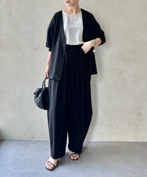 BEARDSLEY / ビアズリー その他アウター | ストレッチジョーゼットハオリ | 詳細8