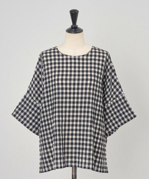 BEARDSLEY / ビアズリー シャツ・ブラウス | 《4/5(日)12：00予約開始》シアーギンガム前後ブラウス | 詳細26