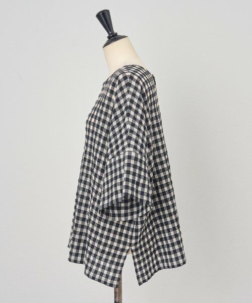 BEARDSLEY / ビアズリー シャツ・ブラウス | 《4/5(日)12：00予約開始》シアーギンガム前後ブラウス | 詳細29