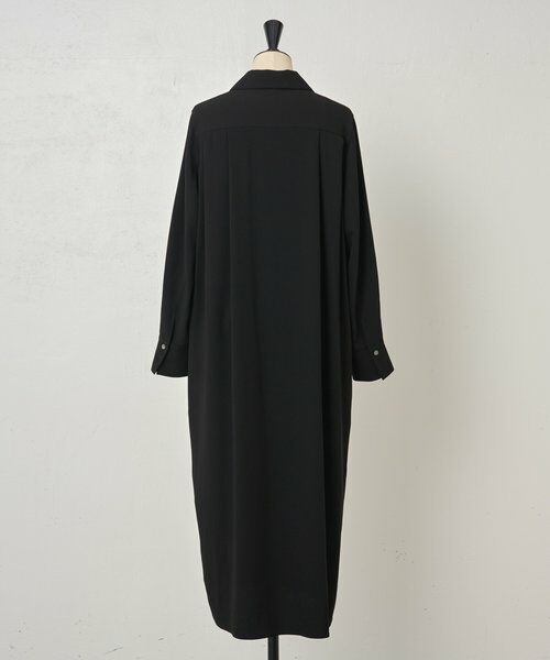 BEARDSLEY / ビアズリー ロング・マキシ丈ワンピース | 《4/14(火)12:00予約》バックサテンシャツワンピース《LIVETAR》 | 詳細15