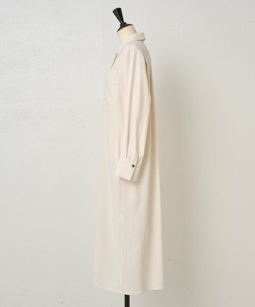 BEARDSLEY / ビアズリー ロング・マキシ丈ワンピース | 《4/14(火)12:00予約》バックサテンシャツワンピース《LIVETAR》 | 詳細4