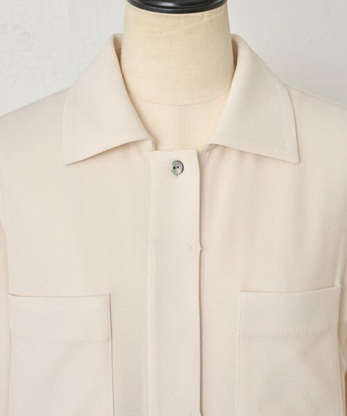 BEARDSLEY / ビアズリー ロング・マキシ丈ワンピース | 《4/14(火)12:00予約》バックサテンシャツワンピース《LIVETAR》 | 詳細7