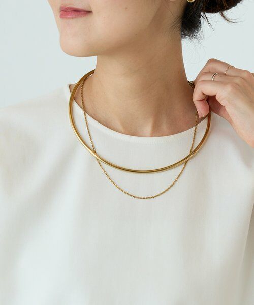 BEARDSLEY / ビアズリー リング | LT 2連チョーカー（ゴールド）