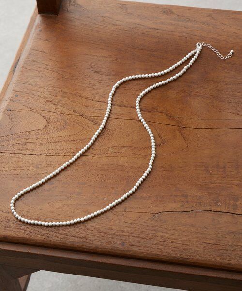 BEARDSLEY / ビアズリー カチューシャ・カチューム・その他 | 《4/24(金)12時予約開始》ボールチェーンネックレス《LIVETART》（シルバー）