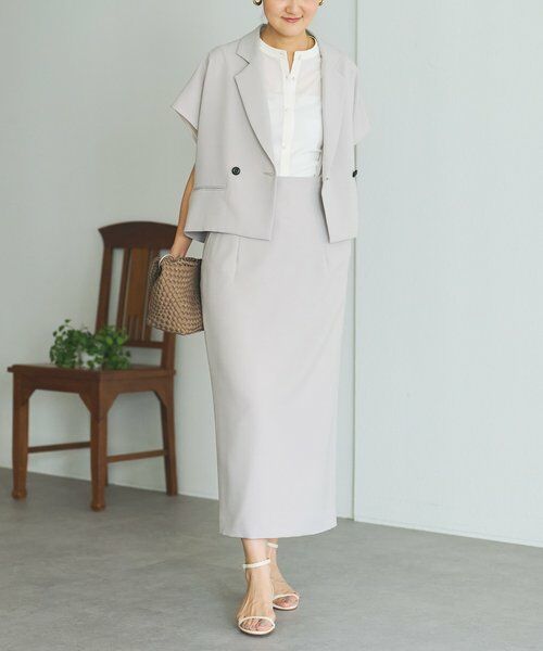 BEARDSLEY / ビアズリー シャツ・ブラウス | パールボタンフレンチブラウス《LIVETART》 | 詳細18