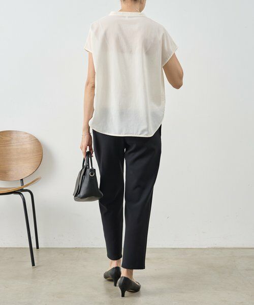 BEARDSLEY / ビアズリー シャツ・ブラウス | パールボタンフレンチブラウス《LIVETART》 | 詳細20