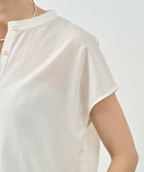 BEARDSLEY / ビアズリー シャツ・ブラウス | パールボタンフレンチブラウス《LIVETART》 | 詳細22