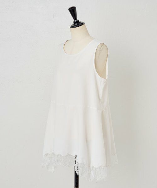 BEARDSLEY / ビアズリー シャツ・ブラウス | 裾レースタンクブラウス | 詳細2