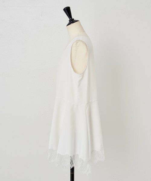 BEARDSLEY / ビアズリー シャツ・ブラウス | 裾レースタンクブラウス | 詳細3