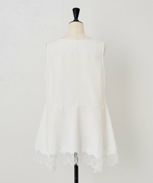 BEARDSLEY / ビアズリー シャツ・ブラウス | 裾レースタンクブラウス | 詳細4