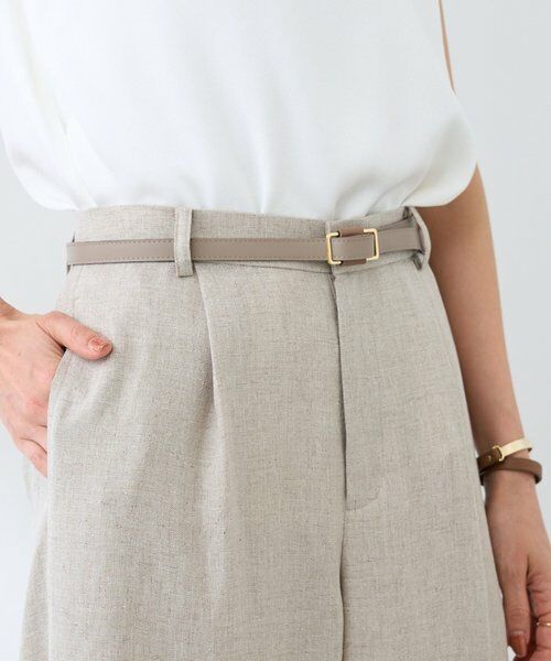 BEARDSLEY / ビアズリー ベルト・サスペンダー | ホールレスベルト《LIVETART》（トープ）