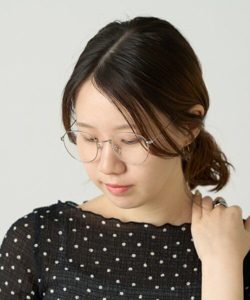BEARDSLEY / ビアズリー ピアス・イヤリング | メタルフレームアイウェア《FRIPIER》（シルバー）