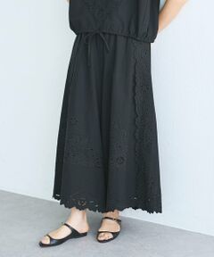 BEARDSLEY / ビアズリー その他パンツ | 《5/21予約》フラワーカットワークパネル刺繍パンツ《15 quinze》
