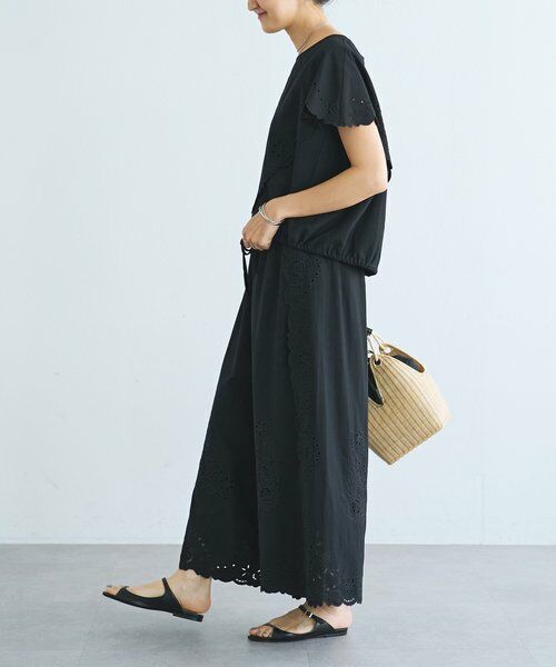 BEARDSLEY / ビアズリー その他パンツ | 《5/21予約》フラワーカットワークパネル刺繍パンツ《15 quinze》 | 詳細21