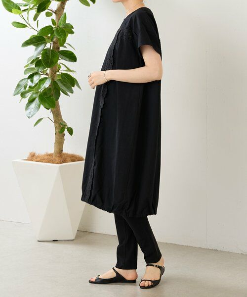BEARDSLEY / ビアズリー ロング・マキシ丈ワンピース | 《5/21予約》フラワーカットワークパネル刺しゅうワンピ《15 quinze》 | 詳細11