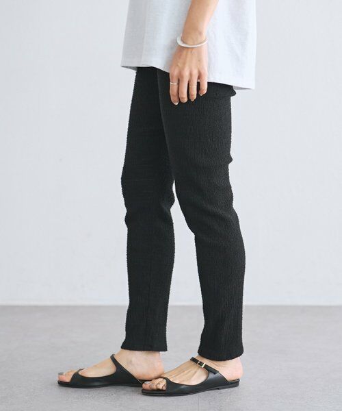 BEARDSLEY / ビアズリー その他パンツ | シャーリングジャガードレギンス《15 quinze》 | 詳細7