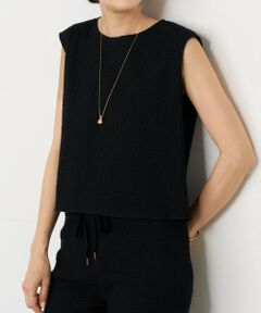 BEARDSLEY / ビアズリー シャツ・ブラウス | シャーリングジャガードノースリブラウス《15 quinze》