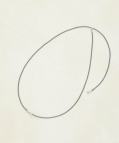 BEARDSLEY / ビアズリー カチューシャ・カチューム・その他 | フィッシュ＆コードネックレス（ブラック）