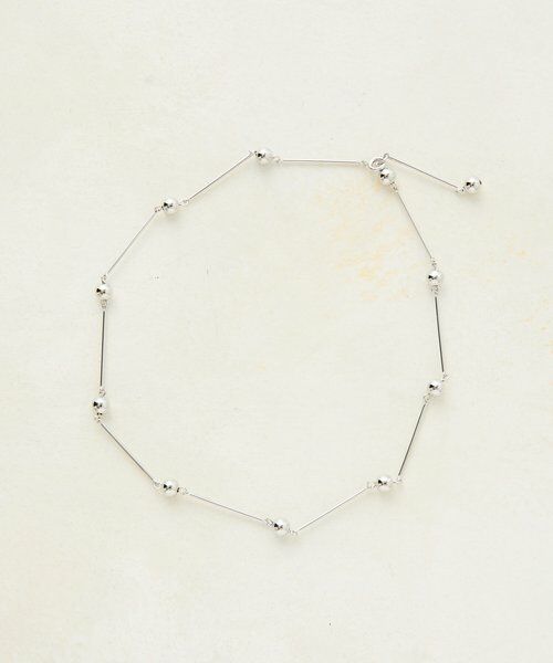 BEARDSLEY / ビアズリー カチューシャ・カチューム・その他 | シルバーボールネックレス（シルバー）