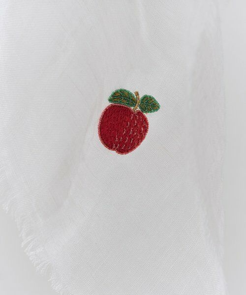 BEARDSLEY / ビアズリー マフラー・ショール・スヌード・ストール | 夏の果実の刺繍ストール《CITRUS》 | 詳細2